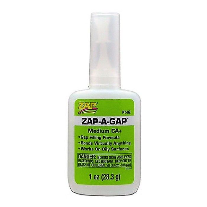 Colla ZAP A GAP CA+ PT02 28,3gr (formato verde grande)