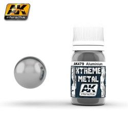 Vernice AK Interactive AK479 Xtreme Metal Color Aluminium Metalique 30 ml