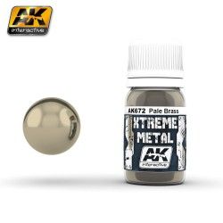 Vernice AK Interactive AK672 Xtreme Metal Color Laiton Clair 30 ml