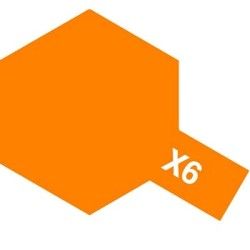Vernice per modelli lucida Tamiya X6 Orange