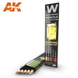 AK10042 Set di matite acquerellabili che si scheggiano