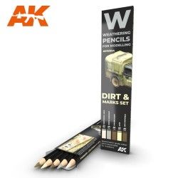 AK10044 Set di matite acquerellabili Schizzi, Sporcizia