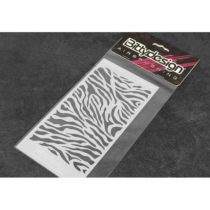 BittyDesign Stencil Zebra