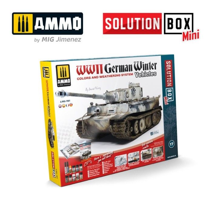 Solution Box Mini - Come dipingere i veicoli invernali tedeschi della seconda guerra mondiale