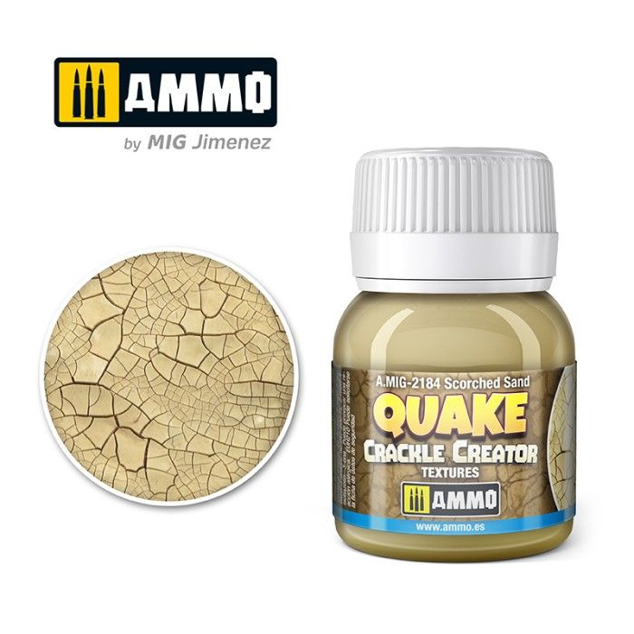 Quake Crackle Creator Textures Sabbia bruciata