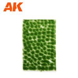 Ciuffi di erba verde chiaro 4 mm