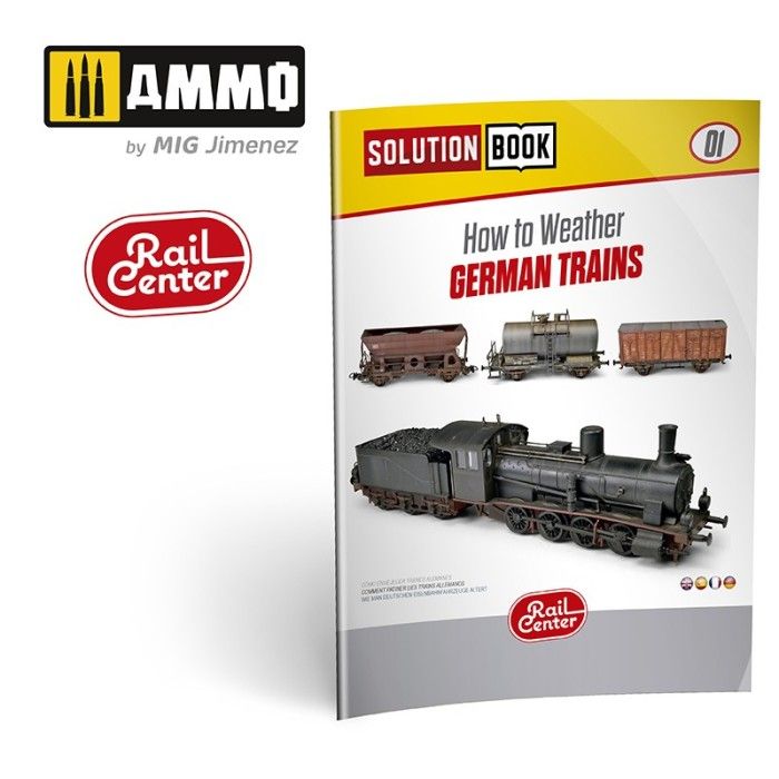 AMMO RAIL CENTER SOLUTION BOOK 01 - Come affrontare i treni tedeschi Codice prodotto: AMMO.R-1300 Copertina morbida, 64 pagine
