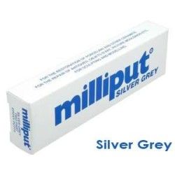 Milliput, pasta epossidica bicomponente a grana media (grigio metallo)