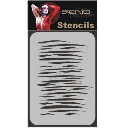 Stencil senjo colori Zebra 1 A4