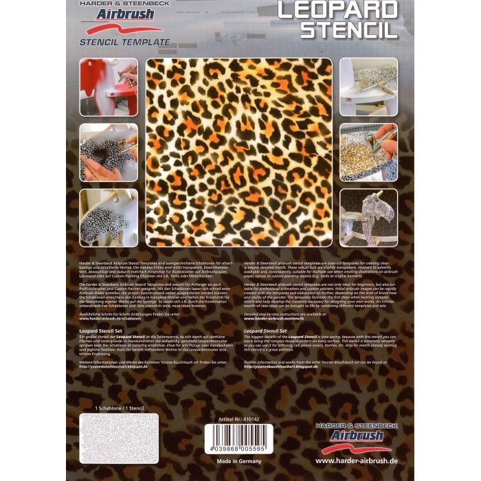 Stencil leopardo