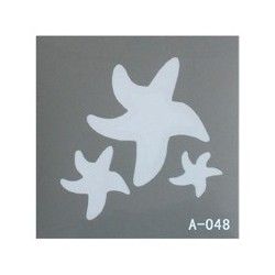 Stencil autoadesivo n. A - 048