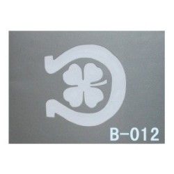 Stencil autoadesivo n. B - 012