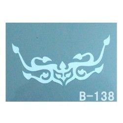 Stencil autoadesivo n. B - 138