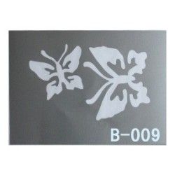 Stencil autoadesivo n. B - 009