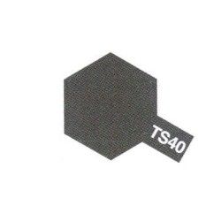 TS40 Vernice spray nero metallizzato lucido