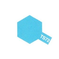 Bomboletta di vernice spray blu traslucido TS72