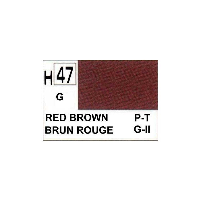 Vernici acquose Hobby Color H047 Rosso Marrone