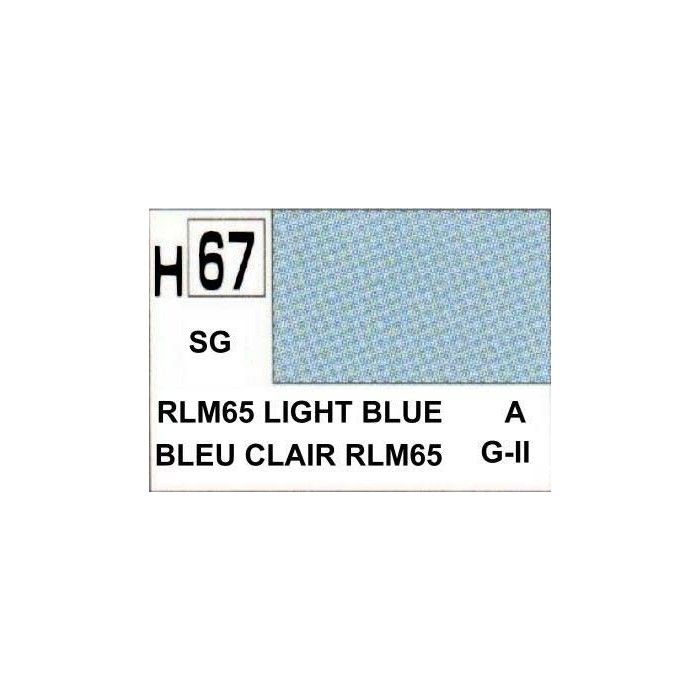 Vernici acquose Hobby Color H067 RLM65 Azzurro