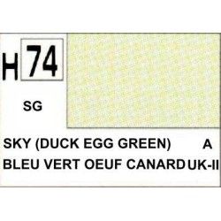 Vernici acquose Hobby Color H074 Sky (verde anatra)