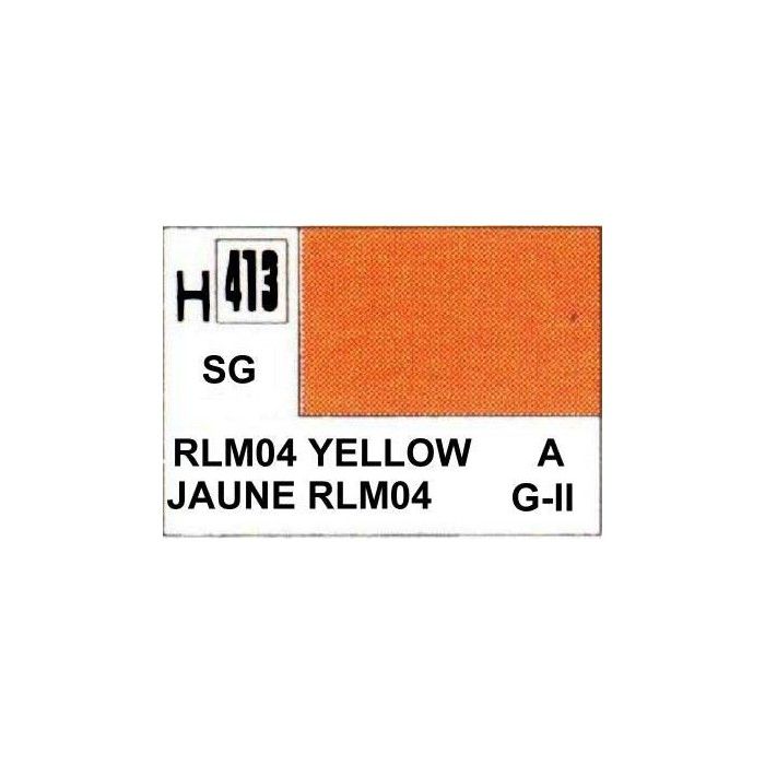 Vernici acquose Hobby Color H413 RLM04 Giallo