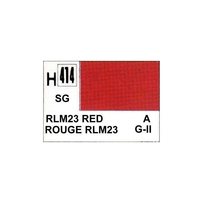 Vernici acquose Hobby Color H414 RLM23 Rosso