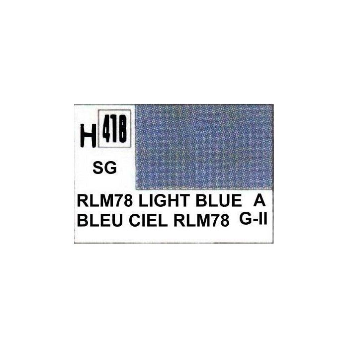 Vernici acquose Hobby Color H418 RLM78 Azzurro