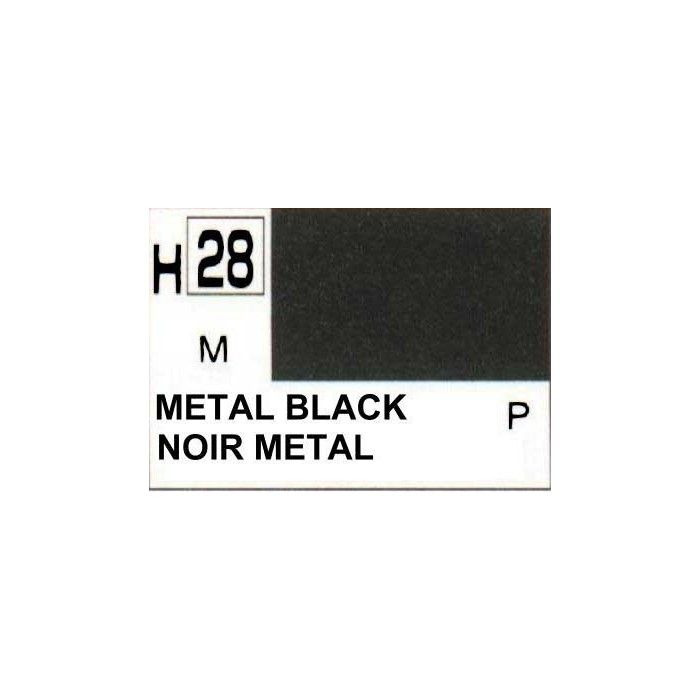Vernici acquose Hobby Color H028 Métal Black