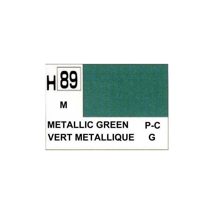 Vernici acquose Hobby Color H089 Verde metallizzato