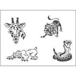 Stencil per animali selvatici