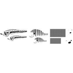 Stencil per pesci Snax