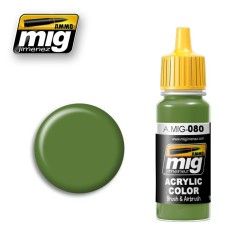 Vernice Mig Jimenez Authentique Colors A.MIG-0080 Verde brillante