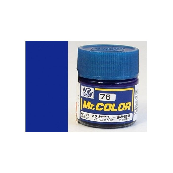 Vernice Colore C076 Blu metallizzato