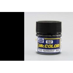 Mr Color C092 Vernice nera semilucida